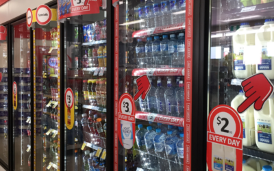 Installation of a commercial freezer