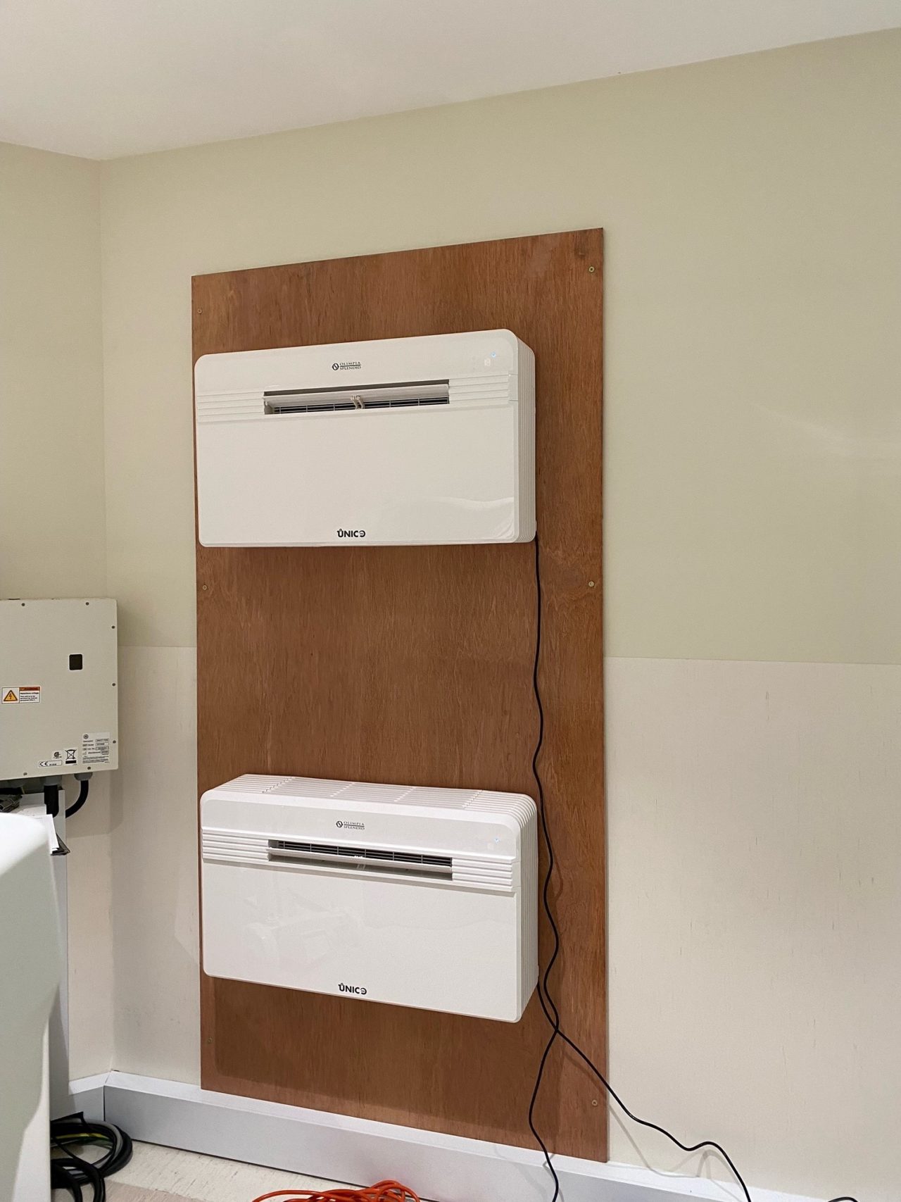 How do you install an HVAC system, when you can’t drill into the walls