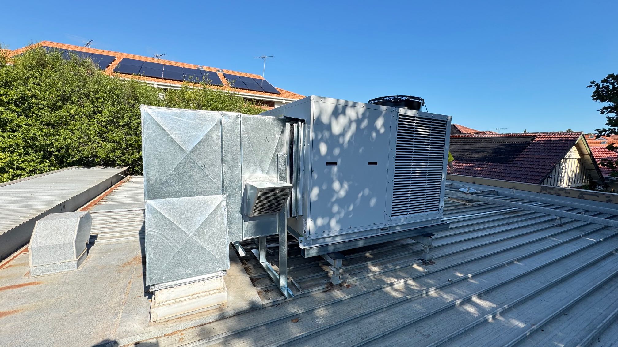 Chatfield OzCool - NEW UNIT 1 New Temperzone unit installed on roof